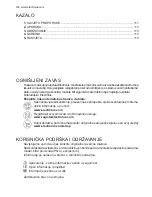 Предварительный просмотр 110 страницы Electrolux EFC62380OX User Manual