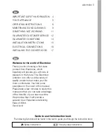 Preview for 3 page of Electrolux EFC90950 User Manual