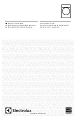 Preview for 1 page of Electrolux EFDC317TIW0 Use & Care Manual