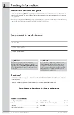 Preview for 2 page of Electrolux EFDC317TIW0 Use & Care Manual