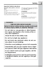 Preview for 3 page of Electrolux EFDC317TIW0 Use & Care Manual