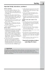 Preview for 5 page of Electrolux EFDC317TIW0 Use & Care Manual