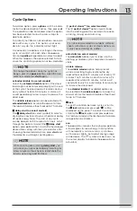 Preview for 13 page of Electrolux EFDC317TIW0 Use & Care Manual