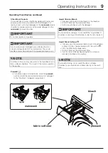 Предварительный просмотр 9 страницы Electrolux EFDE210TIW Use & Care Manual