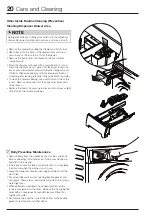 Предварительный просмотр 20 страницы Electrolux EFDE210TIW Use & Care Manual