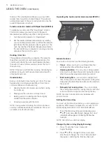 Preview for 14 page of Electrolux EFE914 Installation & User Manual