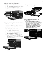 Предварительный просмотр 9 страницы Electrolux EFE916BA User Manual