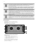 Предварительный просмотр 16 страницы Electrolux EFE916BA User Manual