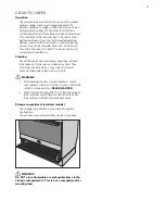 Предварительный просмотр 37 страницы Electrolux EFE916BA User Manual