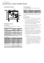 Предварительный просмотр 18 страницы Electrolux EFEP916 Installation & User Manual