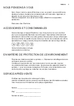 Preview for 9 page of Electrolux EFF55550DX User Manual