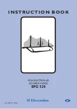 Electrolux EFG 520 Instruction Book предпросмотр