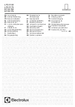 Preview for 1 page of Electrolux EFG315S User Manual