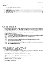 Preview for 7 page of Electrolux EFG315S User Manual