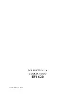 Electrolux EFI 620 User Manual предпросмотр