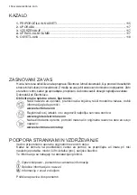 Предварительный просмотр 114 страницы Electrolux EFL10566DX User Manual