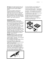 Preview for 5 page of Electrolux EFL50555OK User Manual