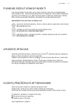 Preview for 59 page of Electrolux EFL50555OK User Manual