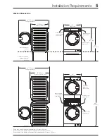 Preview for 5 page of Electrolux EFLS210TIW Installation Instructions Manual