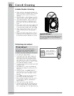 Preview for 24 page of Electrolux EFLW417SIW Use And Care Manual