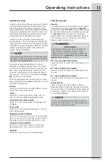 Preview for 11 page of Electrolux EFMC417SIW0 Use & Care Manual