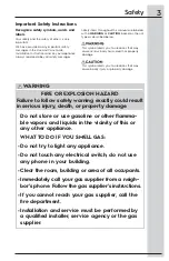 Preview for 3 page of Electrolux EFME417SIW Use & Care Manual