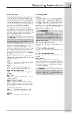 Preview for 11 page of Electrolux EFME417SIW Use & Care Manual