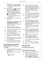 Предварительный просмотр 7 страницы Electrolux EFP 4200 Manual