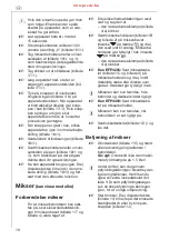 Предварительный просмотр 14 страницы Electrolux EFP 4200 Manual