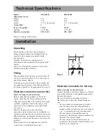 Preview for 12 page of Electrolux EFP 60202 Operating And Installation Manual