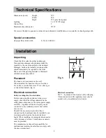 Предварительный просмотр 8 страницы Electrolux EFP 632 User Manual