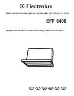 Electrolux EFP 6400 Operating And Installation Manual предпросмотр