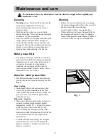 Предварительный просмотр 6 страницы Electrolux EFP 6430 User Manual