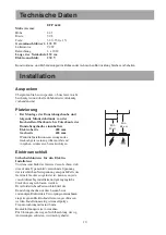 Preview for 10 page of Electrolux EFP 6460 Operating And Installation Instructions