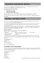 Preview for 48 page of Electrolux EFP 6460 Operating And Installation Instructions