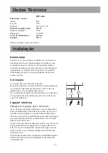 Предварительный просмотр 74 страницы Electrolux EFP 6460 Operating And Installation Instructions