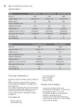 Preview for 10 page of Electrolux EFP/W-1100ULS EEC User Manual