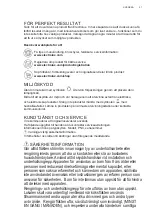 Preview for 31 page of Electrolux EFP326W User Manual