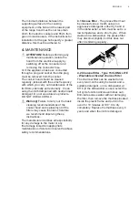 Preview for 5 page of Electrolux EFP60240OW User Manual