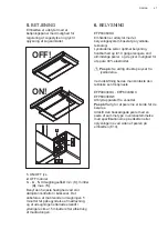 Preview for 47 page of Electrolux EFP60436OW User Manual