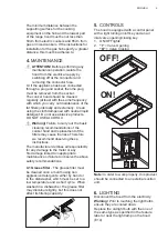 Предварительный просмотр 5 страницы Electrolux EFP60900OW User Manual