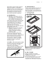 Предварительный просмотр 27 страницы Electrolux EFP60900OW User Manual