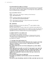 Preview for 36 page of Electrolux EFT 50465 OW User Manual