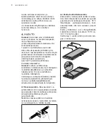 Предварительный просмотр 42 страницы Electrolux EFT 50465 OW User Manual