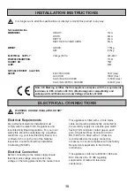 Предварительный просмотр 10 страницы Electrolux EFT 605 Instruction Book