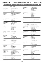 Preview for 16 page of Electrolux EFT 605 Instruction Book