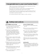 Preview for 3 page of Electrolux EFT 625 User Manual