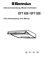Electrolux EFT 629 User Manual preview