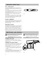 Предварительный просмотр 4 страницы Electrolux EFT 800 User Manual