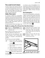 Preview for 9 page of Electrolux EFT60001W User Manual